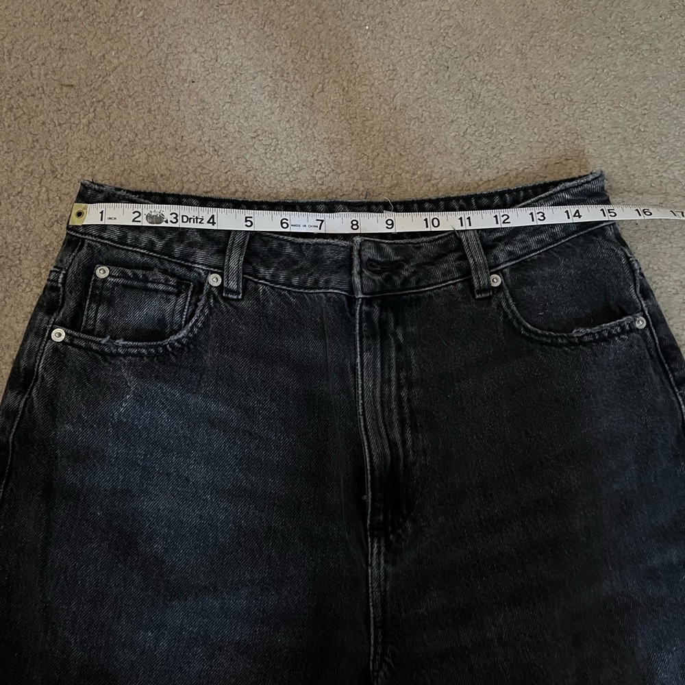 Garage 90s straight leg black jeans - Picture 8 of 9